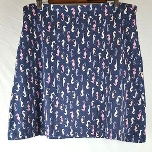 J Jill A-Line‎ Seahorse Pull On Skirt